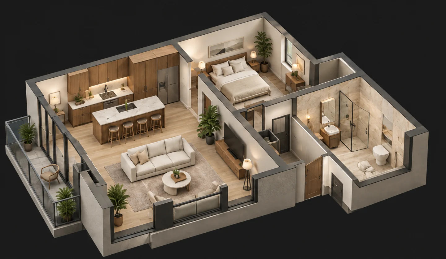 Example apartment