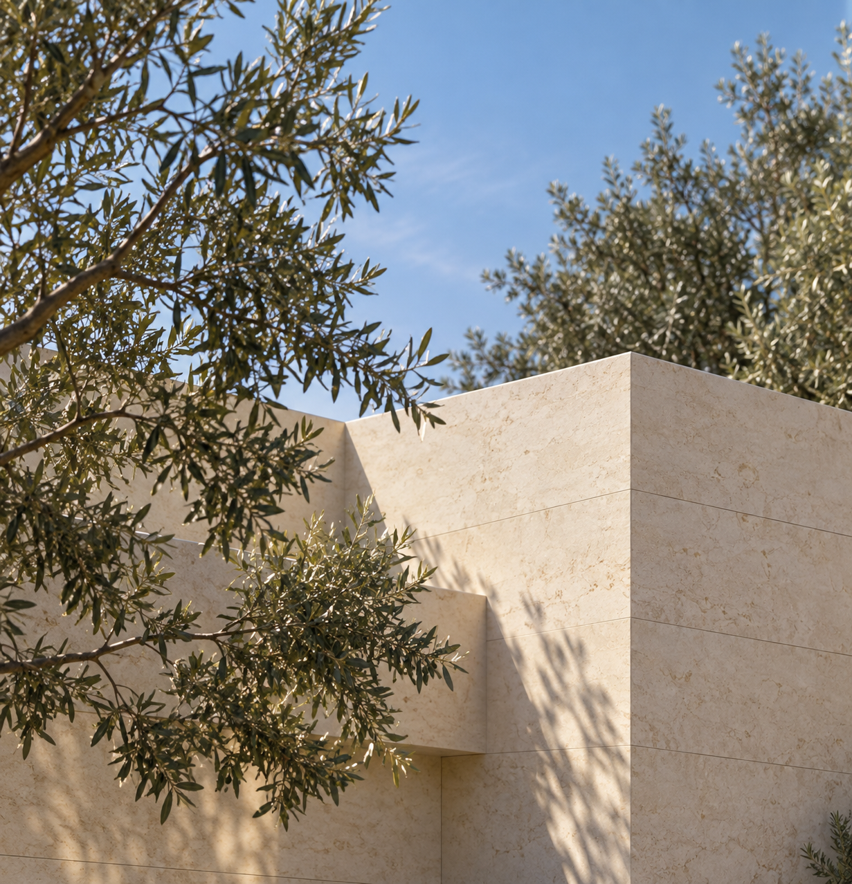Limestone exterior concept