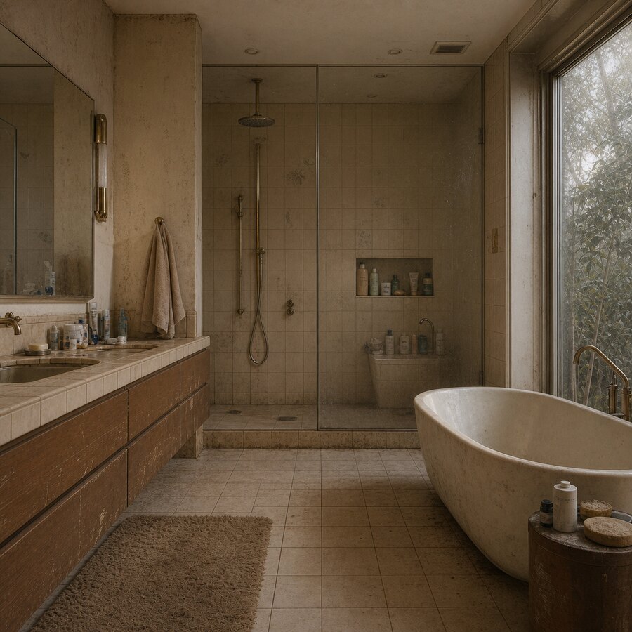Bathroom before renovation